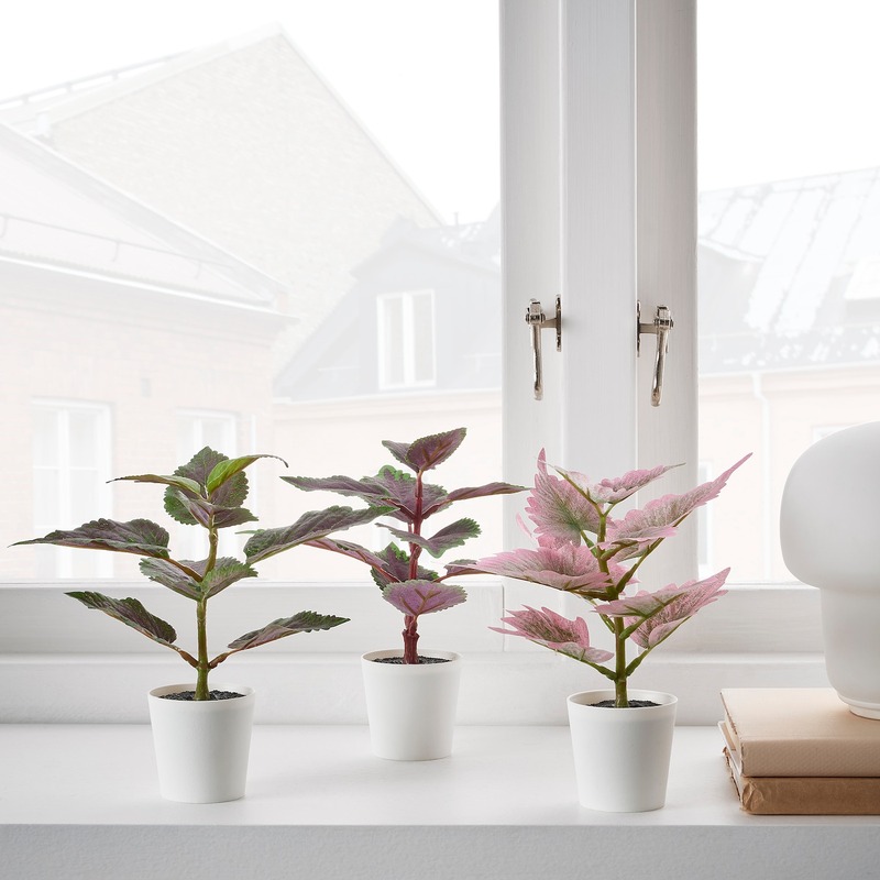 ست سه تایی گیاه مصنوعی ایکیا مدل IKEA FEJKA